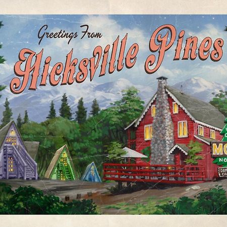 Hicksville Pines Chalets & Motel آيديلوايل المظهر الخارجي الصورة